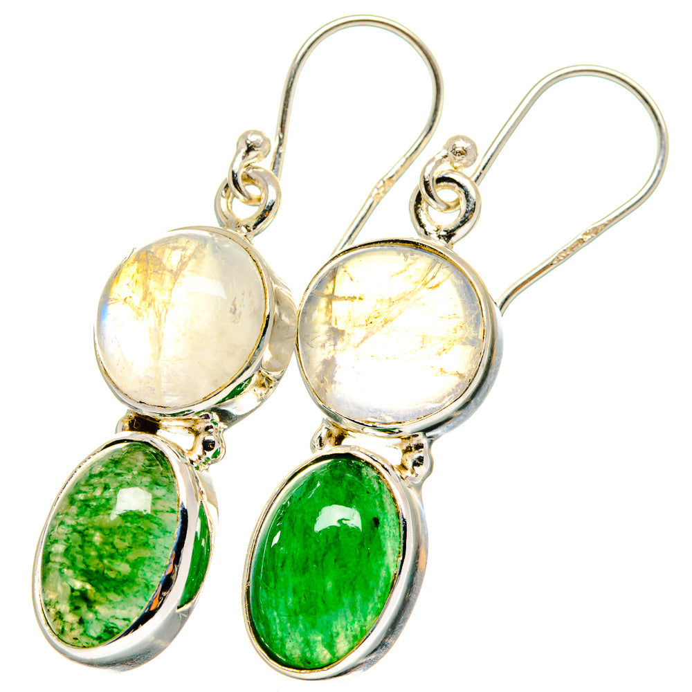 Green Aventurine Earrings handcrafted by Anasilvercos - EARR421818