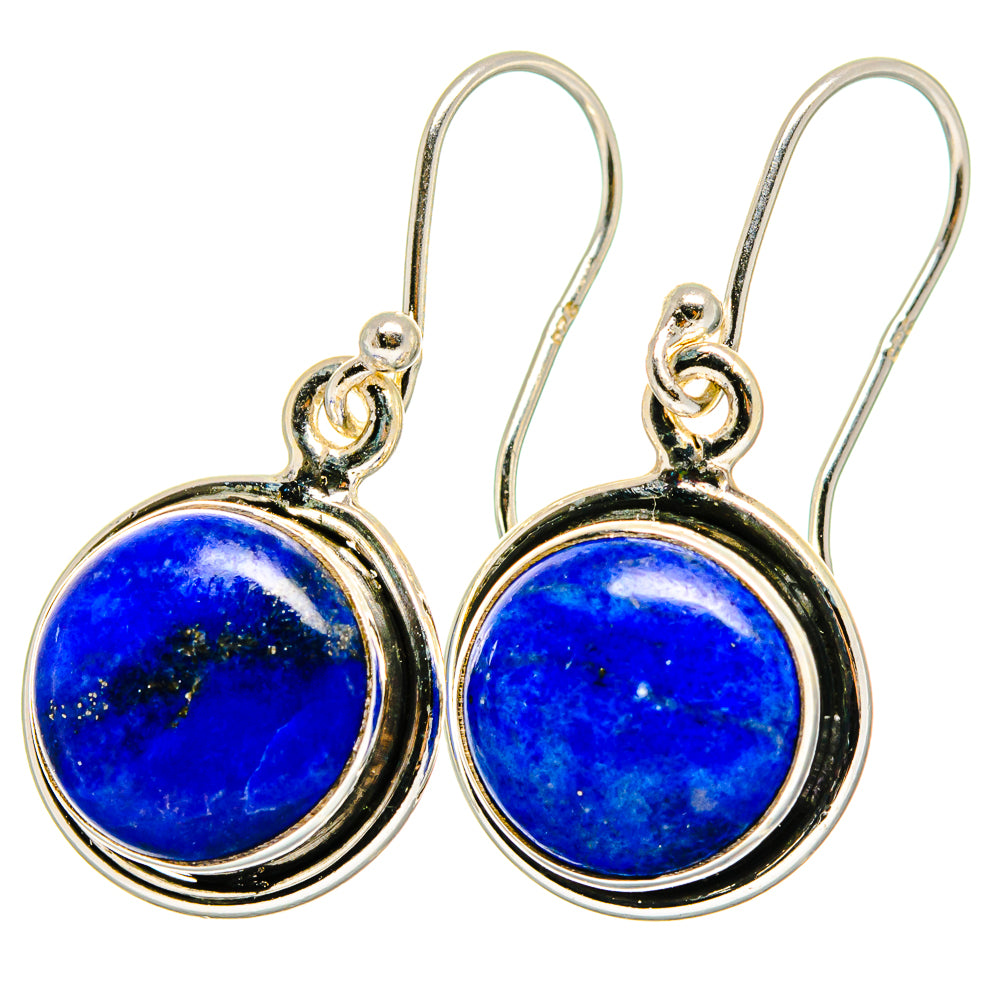 Lapis Lazuli Earrings handcrafted by Anasilvercos - EARR421829