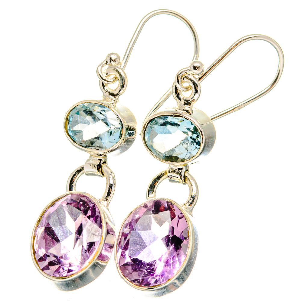 Amethyst Earrings handcrafted by Anasilvercos - EARR421831