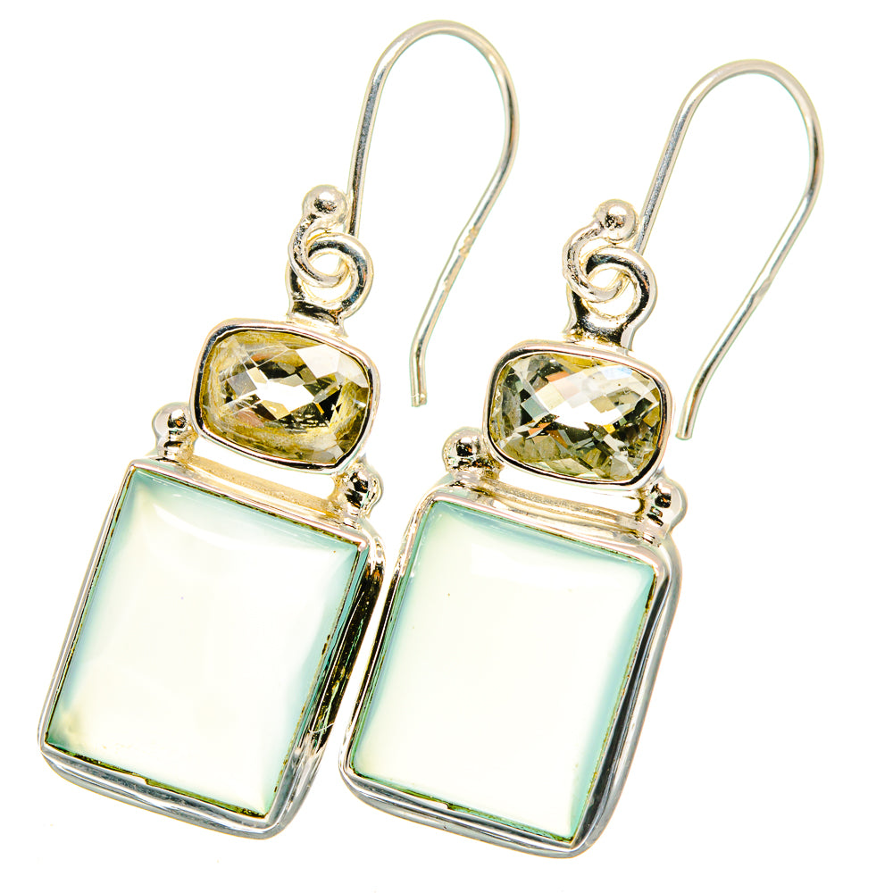 Aquamarine Earrings handcrafted by Anasilvercos - EARR421838