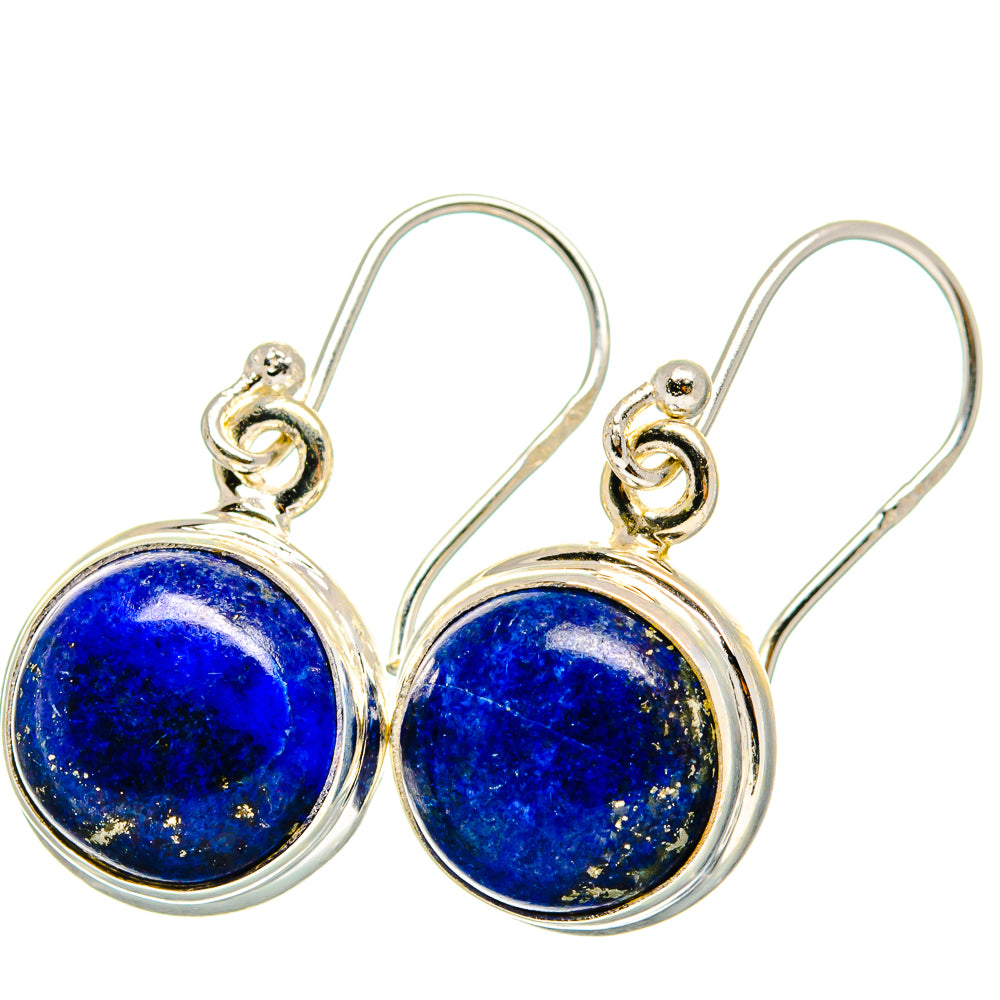 Lapis Lazuli Earrings handcrafted by Anasilvercos - EARR421846