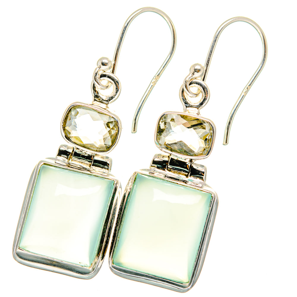 Aquamarine Earrings handcrafted by Anasilvercos - EARR421860