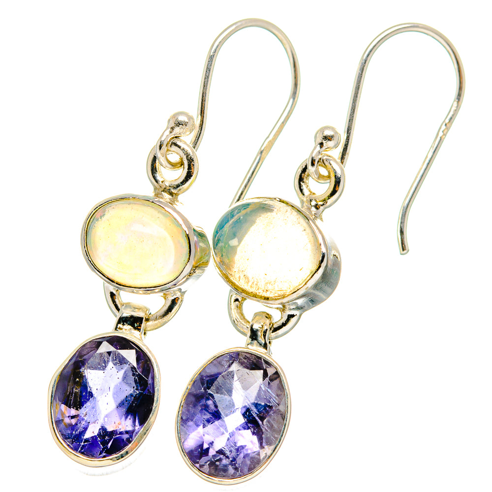 Tanzanite Earrings handcrafted by Anasilvercos - EARR421863
