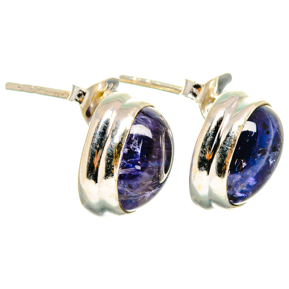 Tanzanite Earrings handcrafted by Anasilvercos - EARR421866