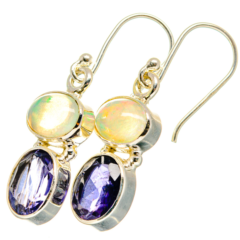 Tanzanite Earrings handcrafted by Anasilvercos - EARR421890