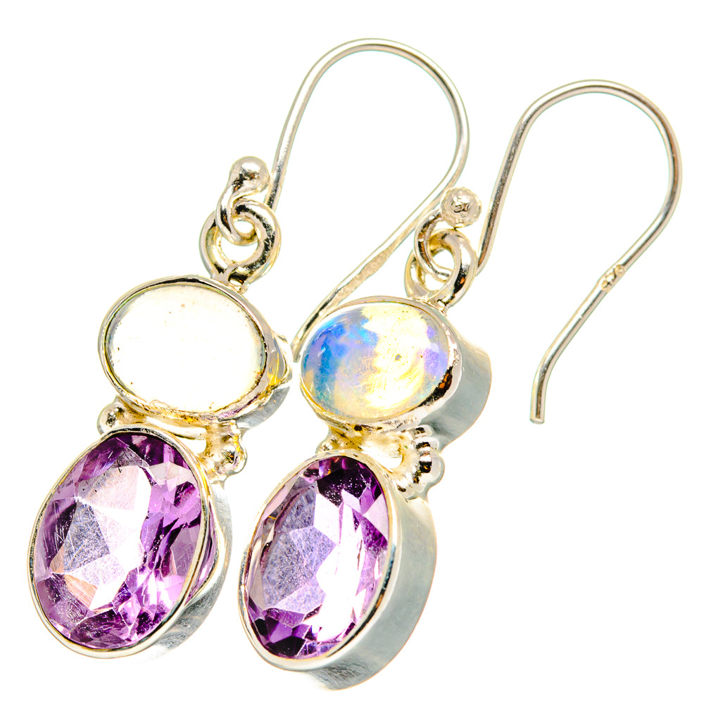Amethyst Earrings handcrafted by Anasilvercos - EARR421927