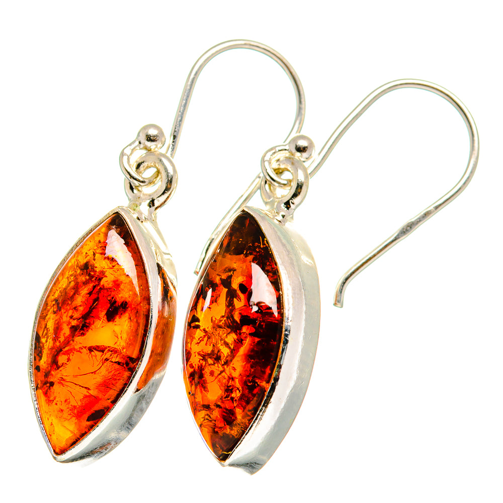 Baltic Amber Earrings handcrafted by Anasilvercos - EARR421936