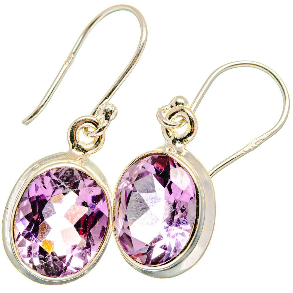 Amethyst Earrings handcrafted by Anasilvercos - EARR421938