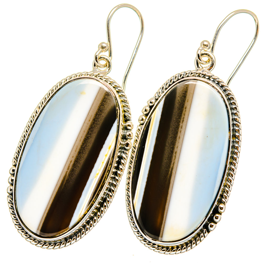 Owyhee Opal Earrings handcrafted by Anasilvercos - EARR421953