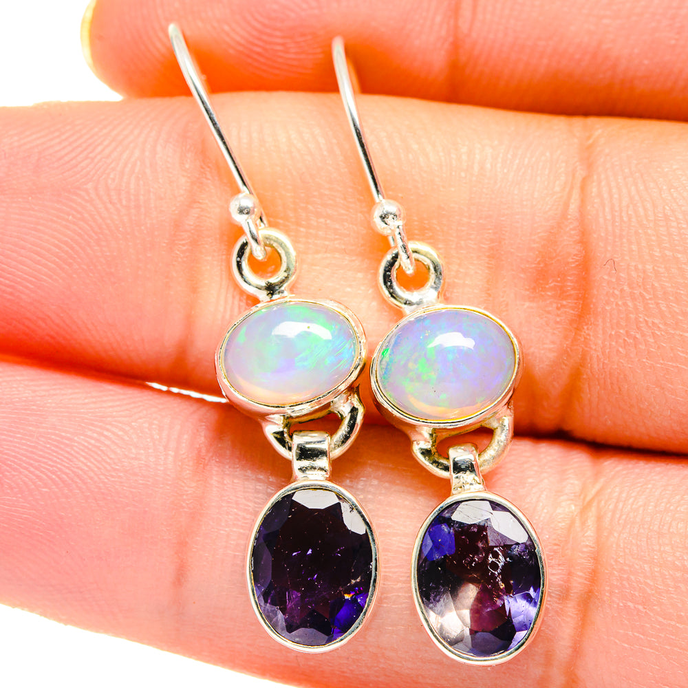 Tanzanite Earrings handcrafted by Anasilvercos - EARR421956