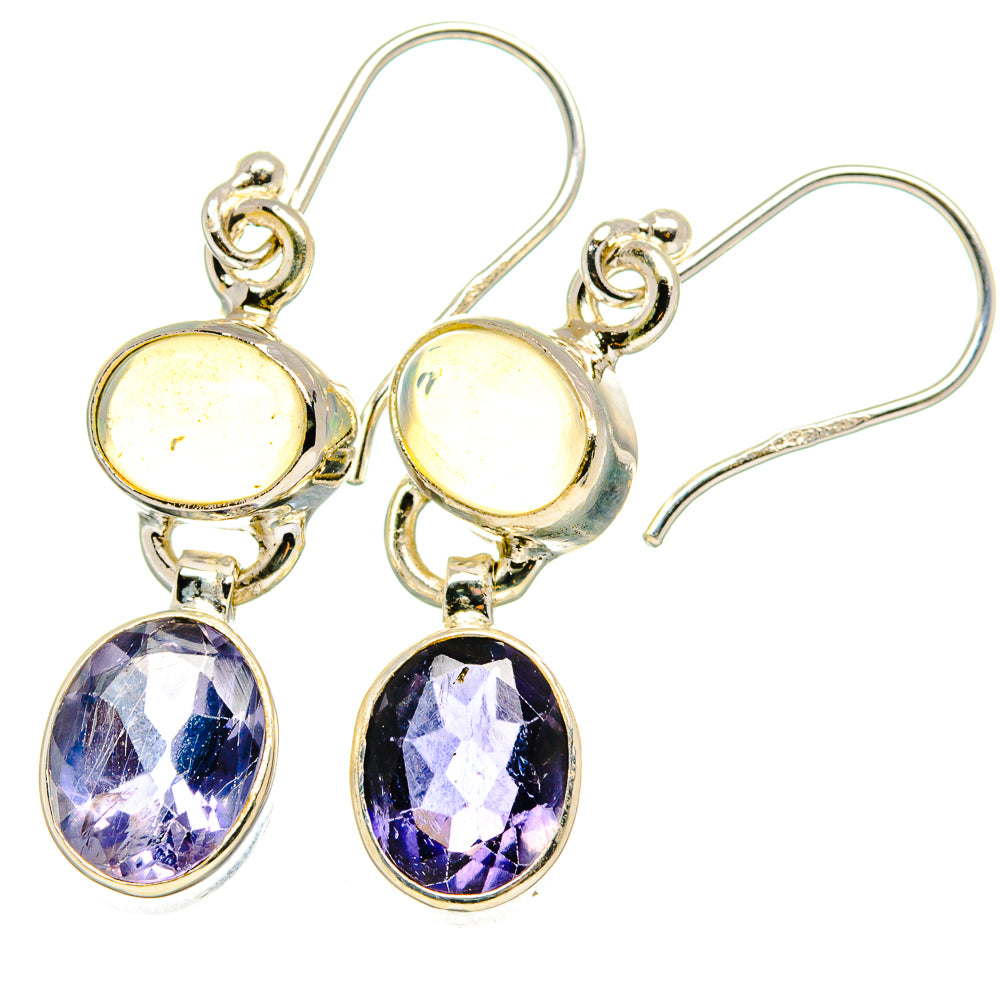Tanzanite Earrings handcrafted by Anasilvercos - EARR421967