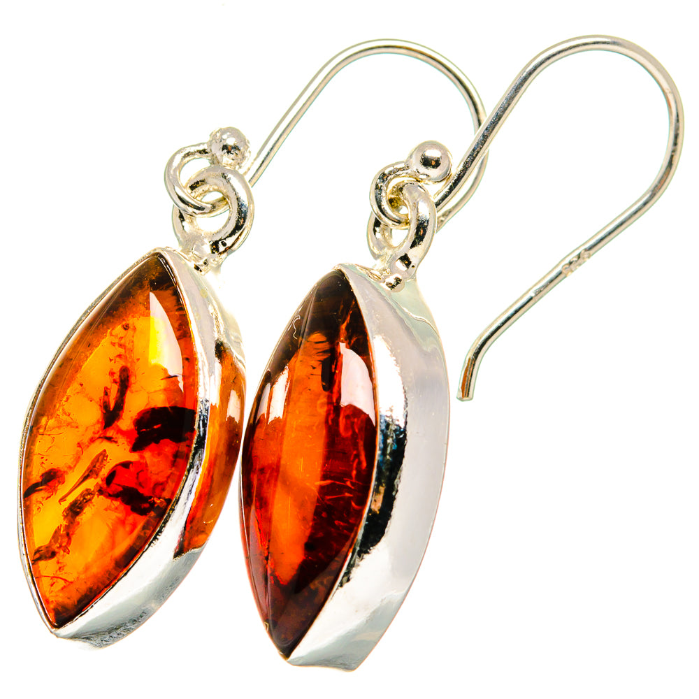 Baltic Amber Earrings handcrafted by Anasilvercos - EARR421987