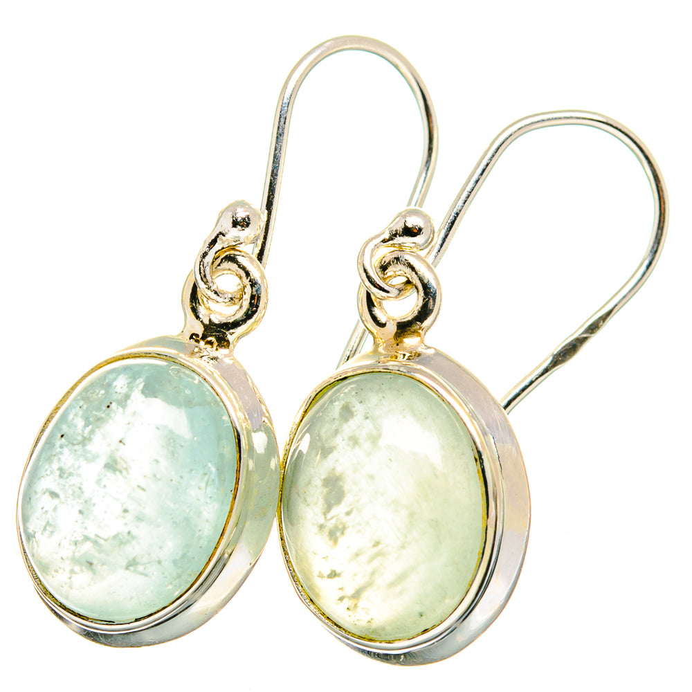 Aquamarine Earrings handcrafted by Anasilvercos - EARR422006