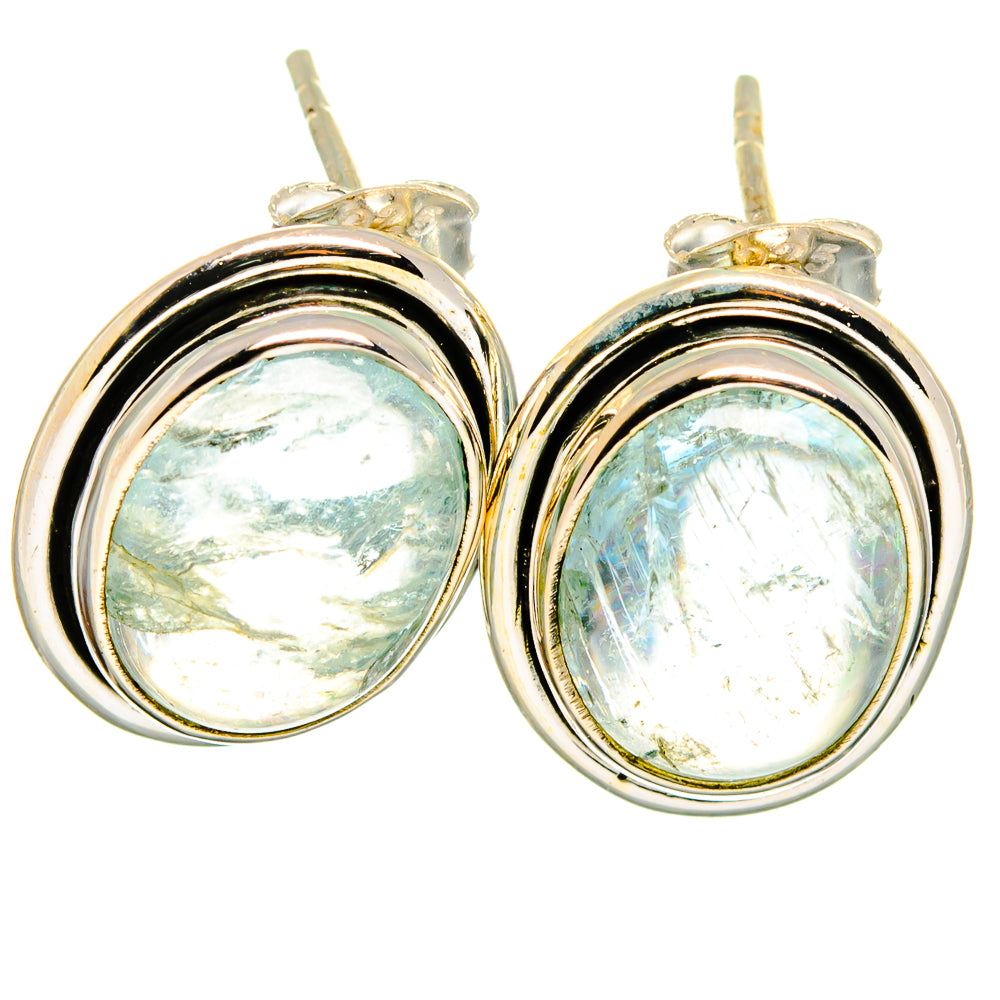 Aquamarine Earrings handcrafted by Anasilvercos - EARR422021