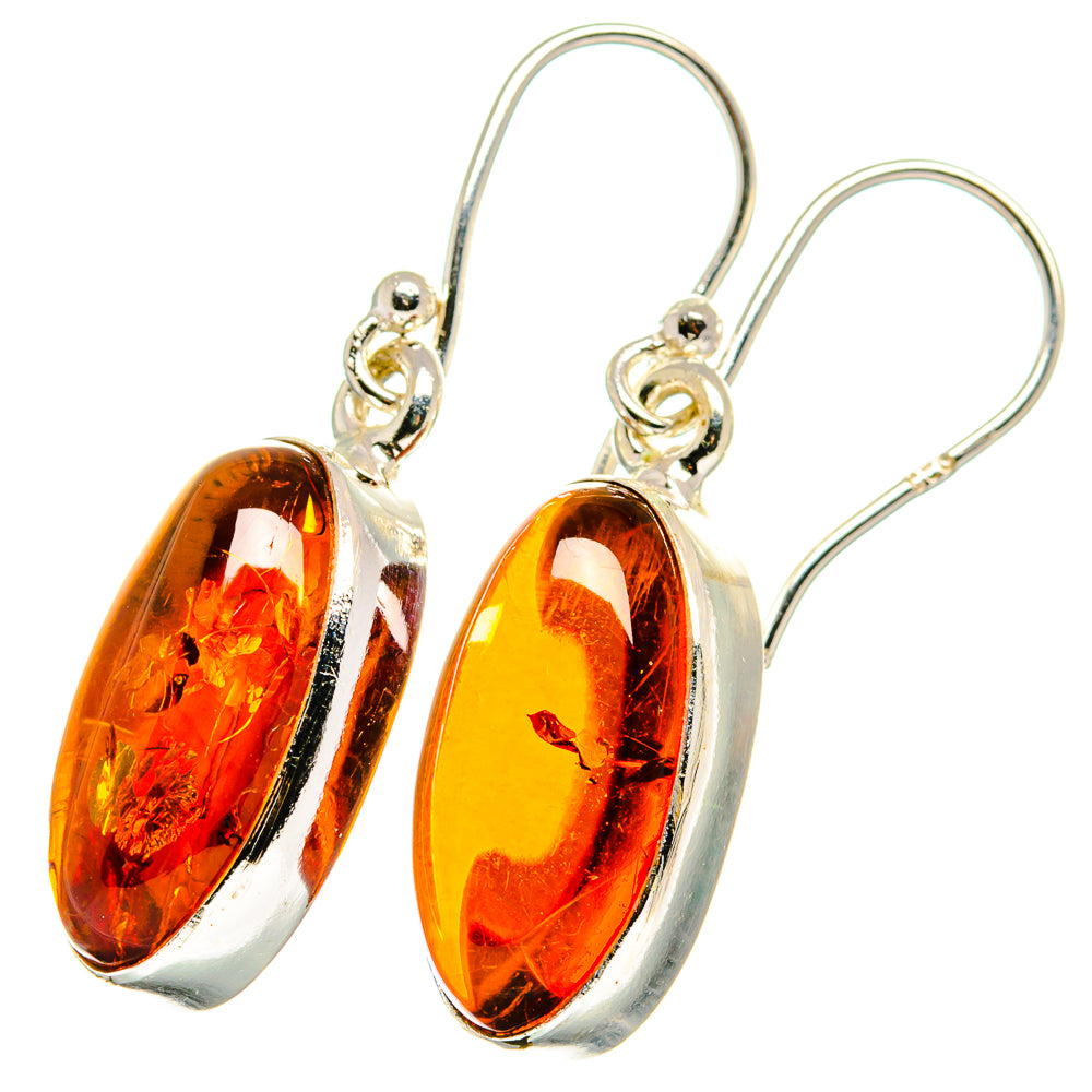 Baltic Amber Earrings handcrafted by Anasilvercos - EARR422025