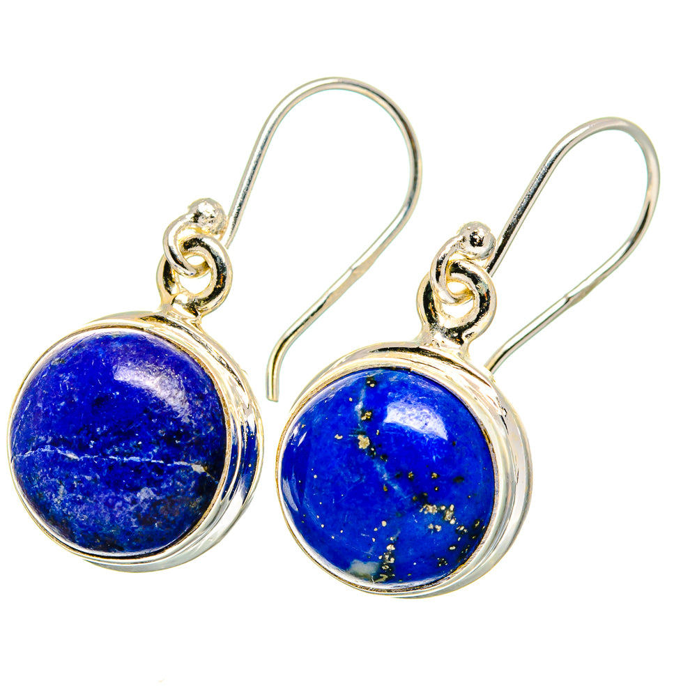 Lapis Lazuli Earrings handcrafted by Anasilvercos - EARR422028