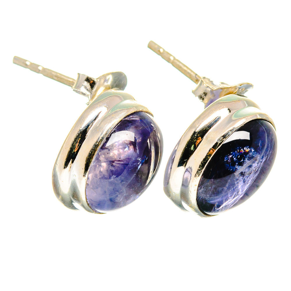 Tanzanite Earrings handcrafted by Anasilvercos - EARR422038