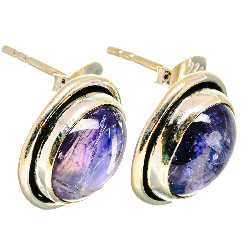 Tanzanite Earrings handcrafted by Anasilvercos - EARR422060