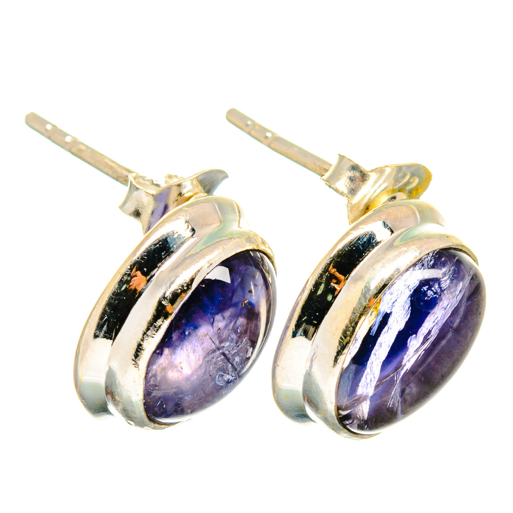 Tanzanite Earrings handcrafted by Anasilvercos - EARR422072