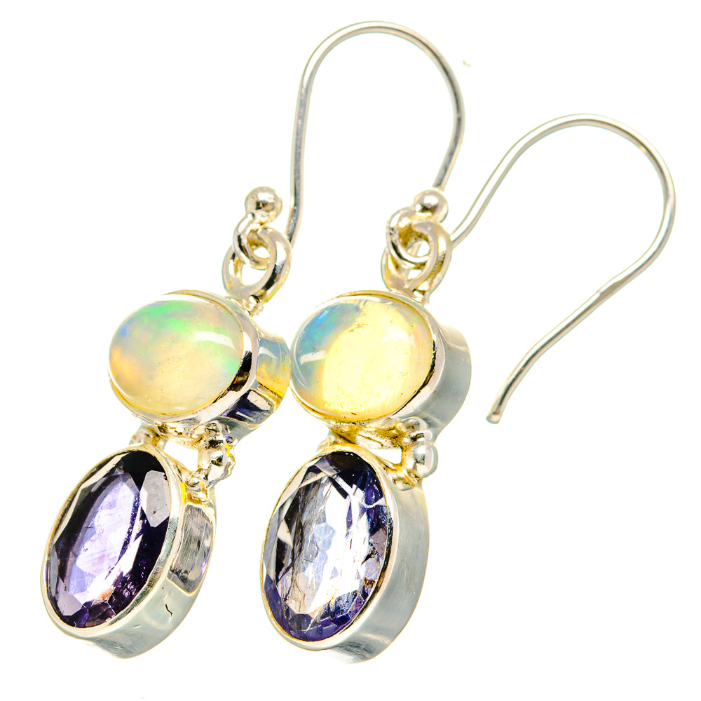 Tanzanite Earrings handcrafted by Anasilvercos - EARR422094