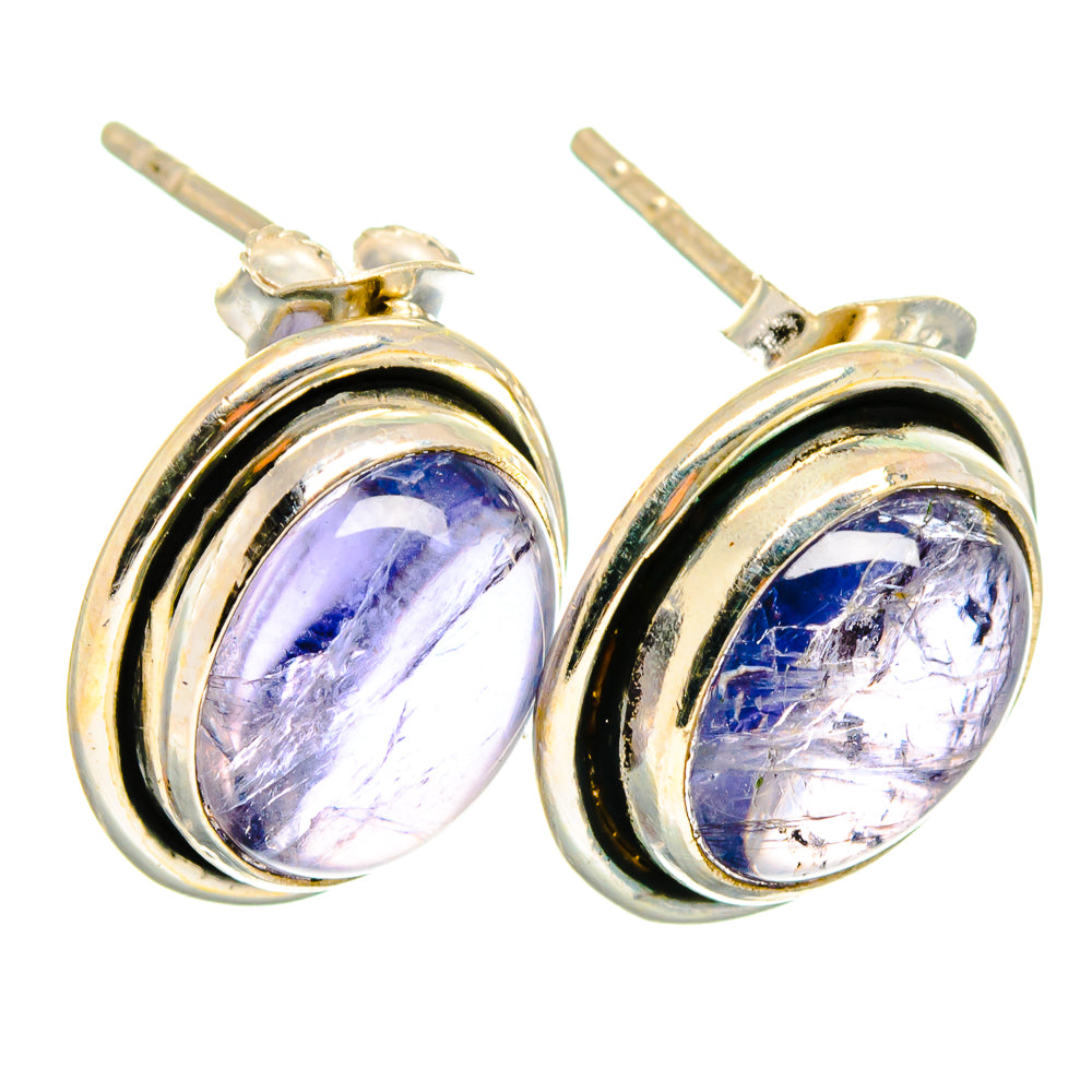 Tanzanite Earrings handcrafted by Anasilvercos - EARR422097