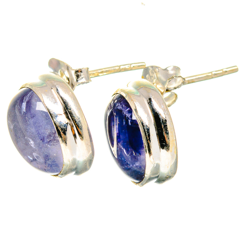 Tanzanite Earrings handcrafted by Anasilvercos - EARR422116
