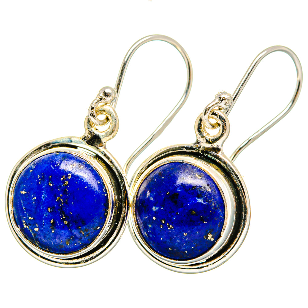 Lapis Lazuli Earrings handcrafted by Anasilvercos - EARR422123
