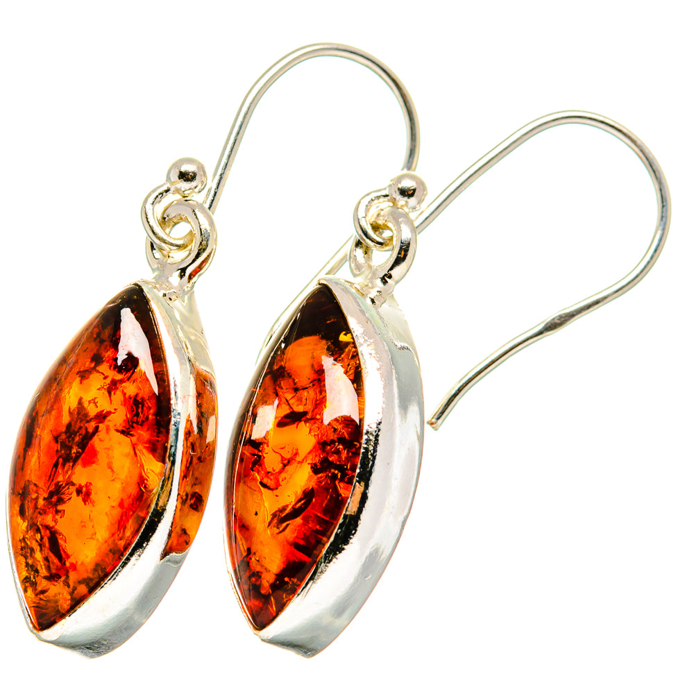 Baltic Amber Earrings handcrafted by Anasilvercos - EARR422182