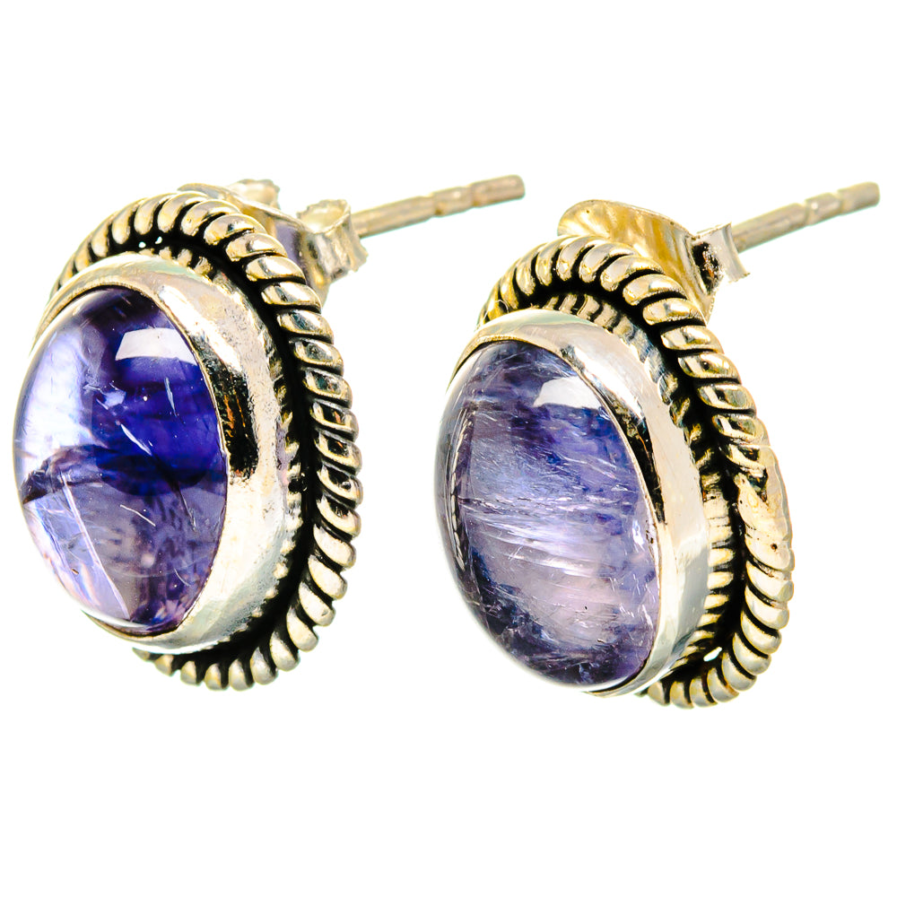Tanzanite Earrings handcrafted by Anasilvercos - EARR422190