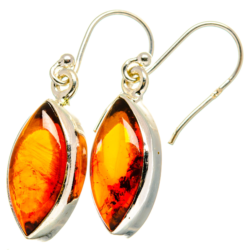 Baltic Amber Earrings handcrafted by Anasilvercos - EARR422195