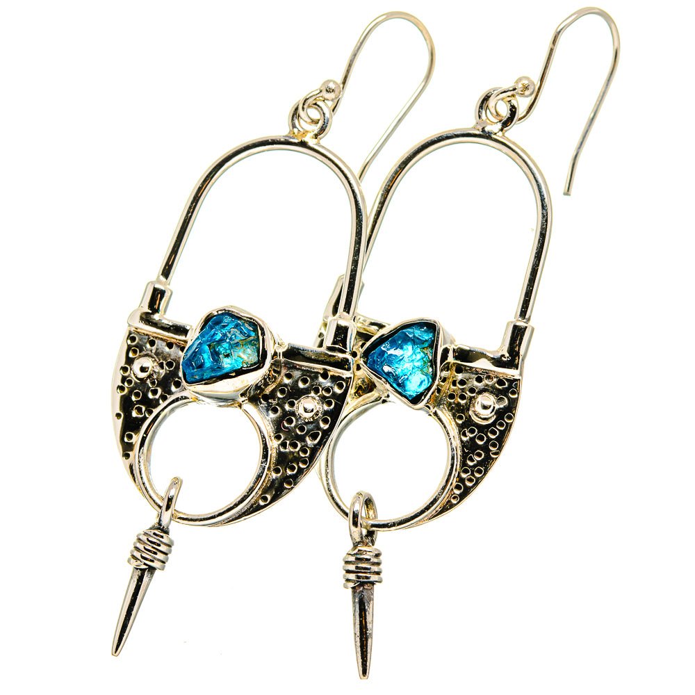 Apatite Earrings handcrafted by Anasilvercos - EARR422200