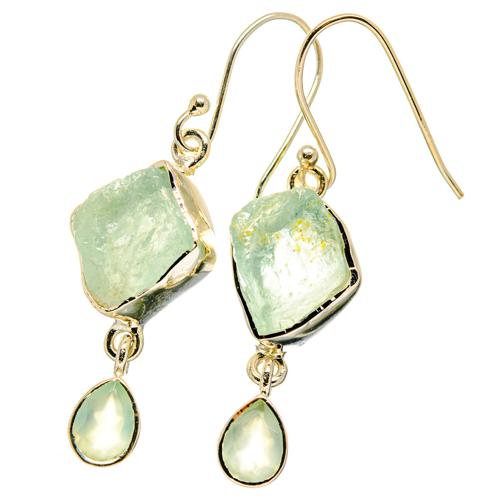 Aquamarine Earrings handcrafted by Anasilvercos - EARR422204