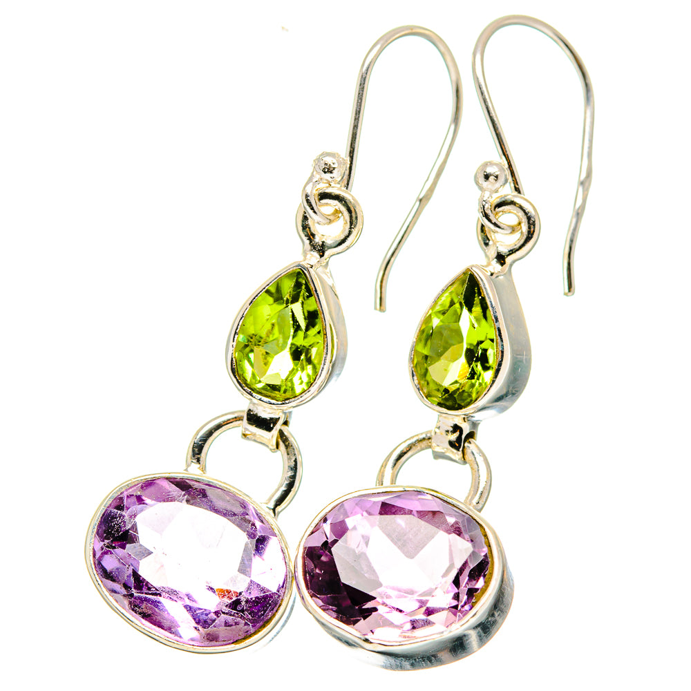 Amethyst Earrings handcrafted by Anasilvercos - EARR422209