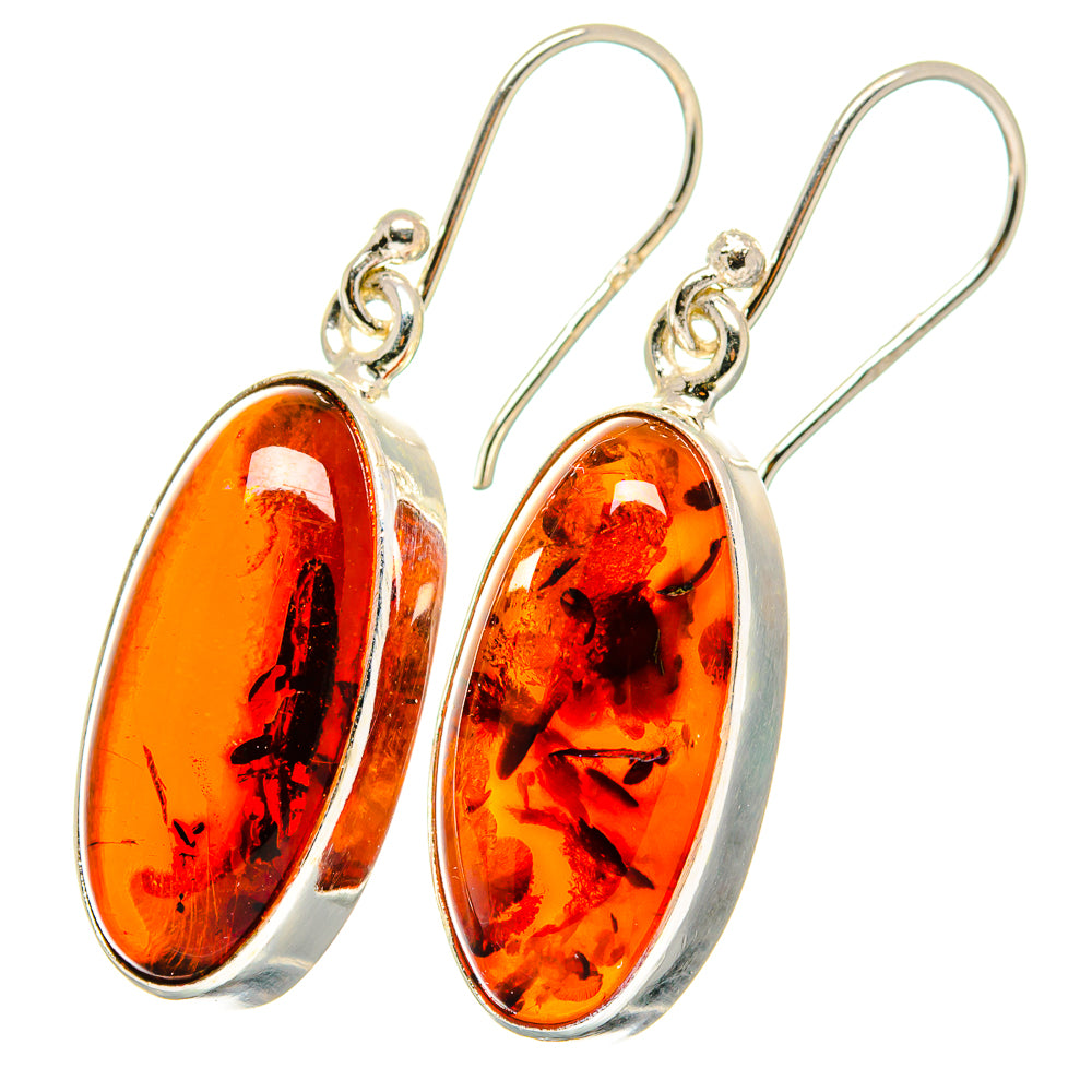Baltic Amber Earrings handcrafted by Anasilvercos - EARR422211