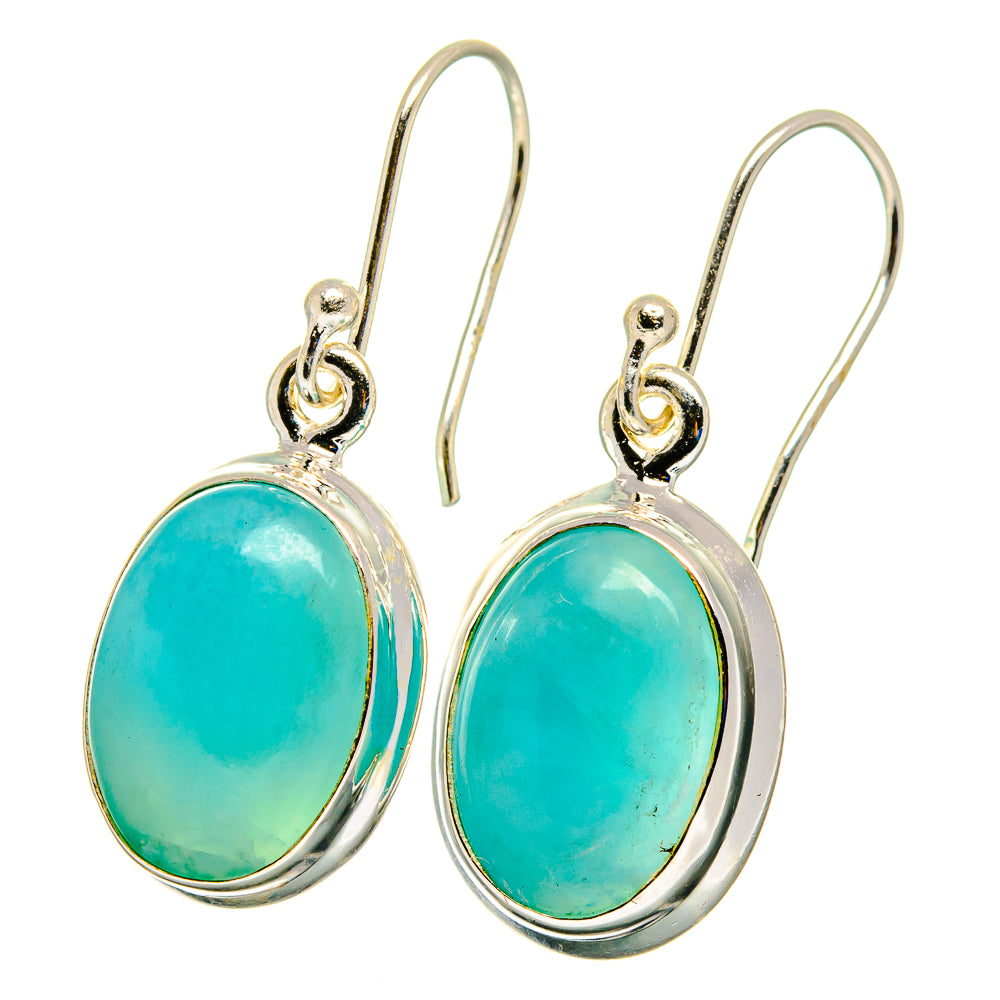Larimar Earrings handcrafted by Anasilvercos - EARR422458