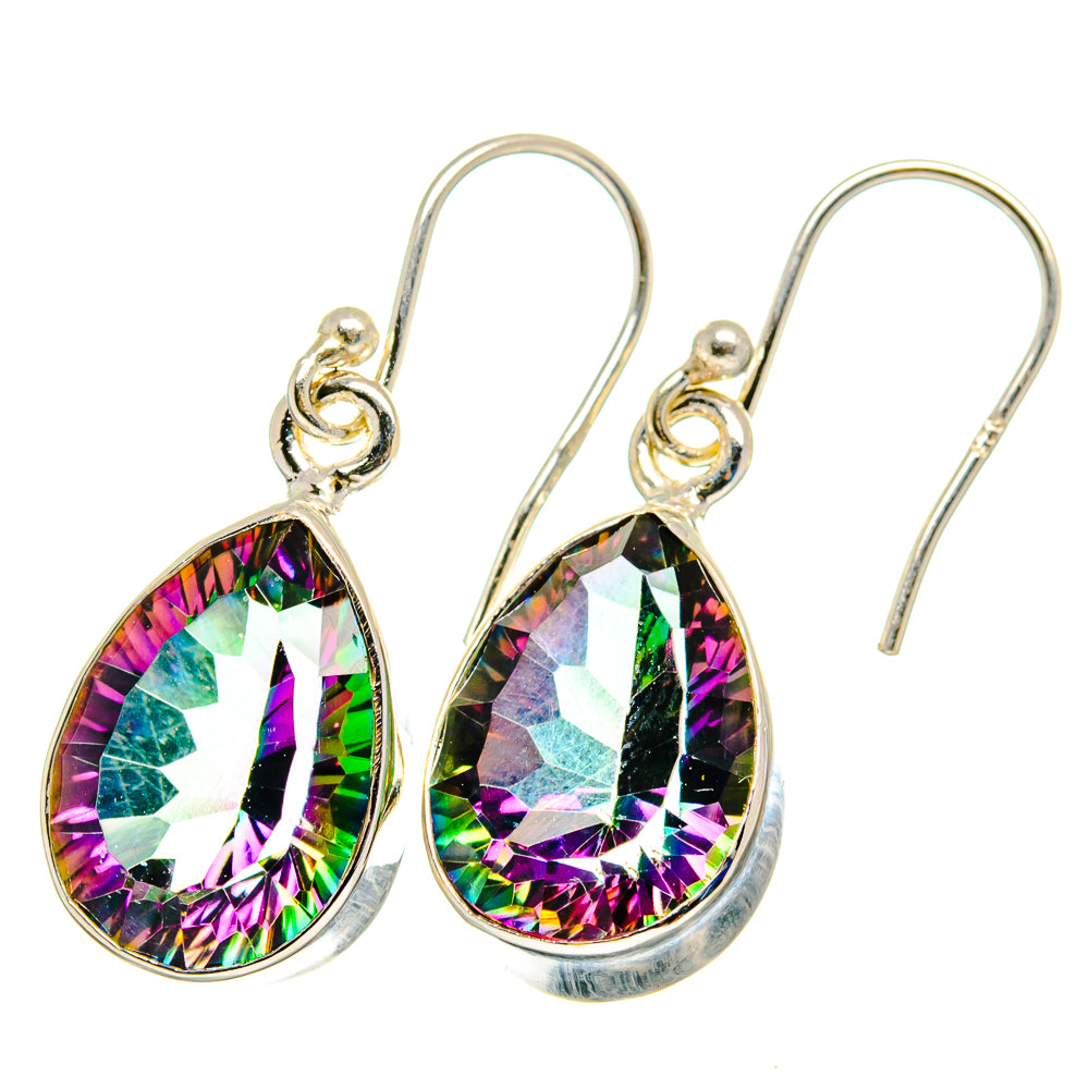 Mystic Topaz Earrings handcrafted by Anasilvercos - EARR422484