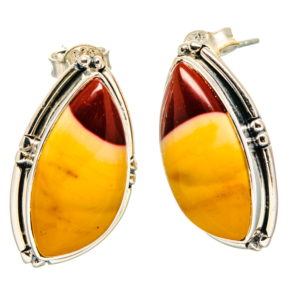 Mookaite Earrings handcrafted by Anasilvercos - EARR422537