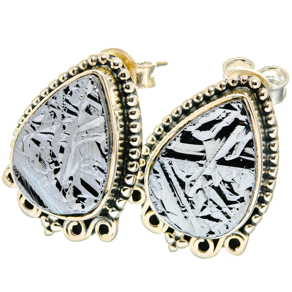 Shungite Earrings handcrafted by Anasilvercos - EARR422610