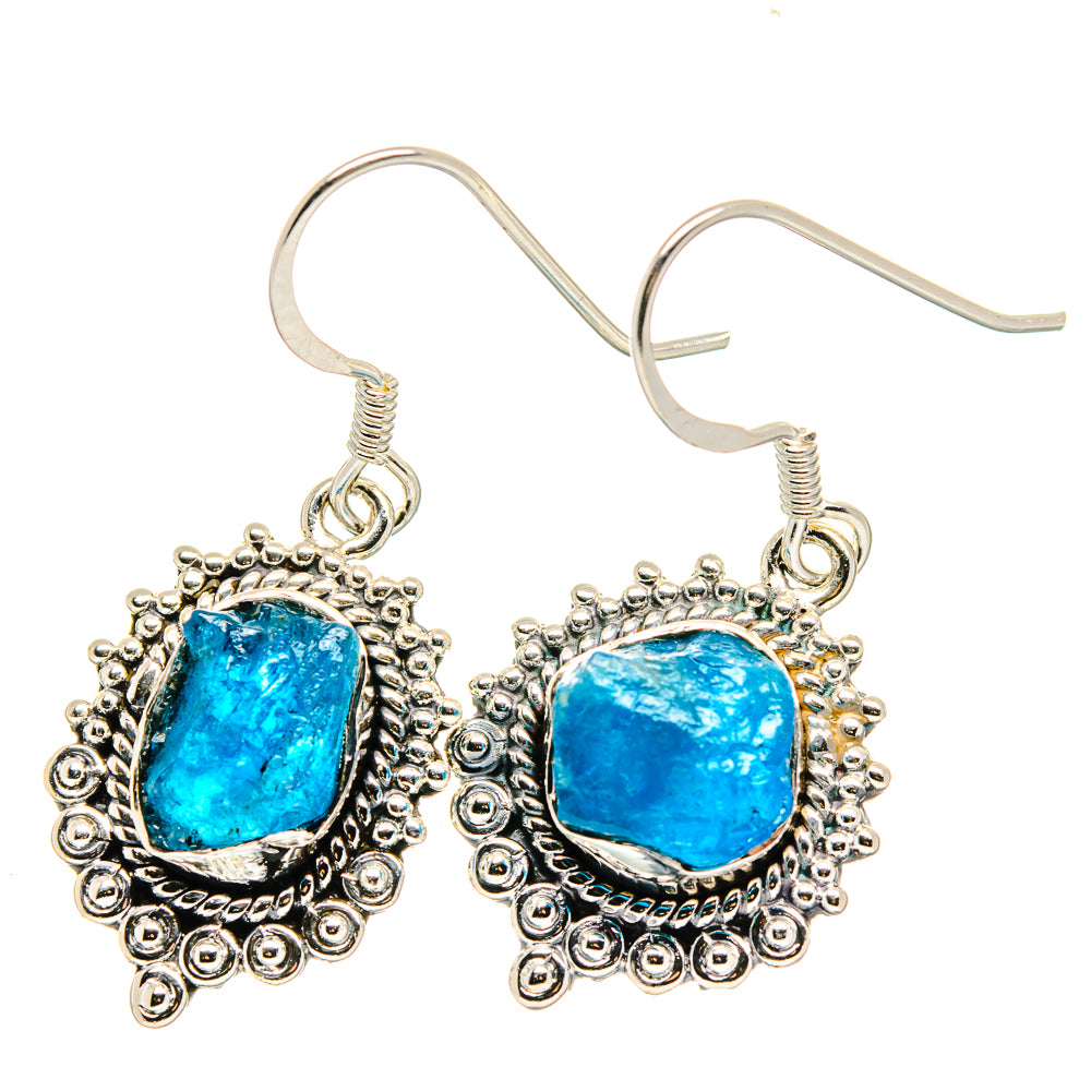 Apatite Earrings handcrafted by Anasilvercos - EARR422613