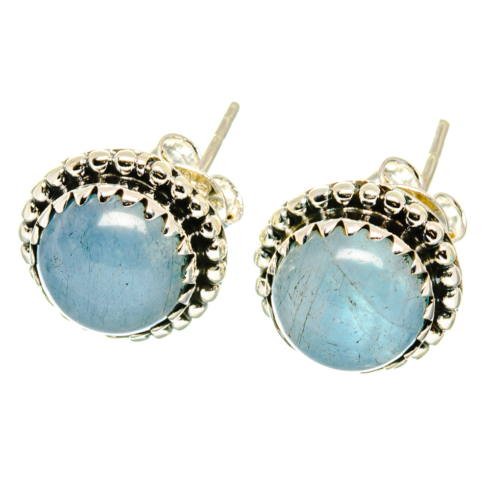 Aquamarine Earrings handcrafted by Anasilvercos - EARR422615
