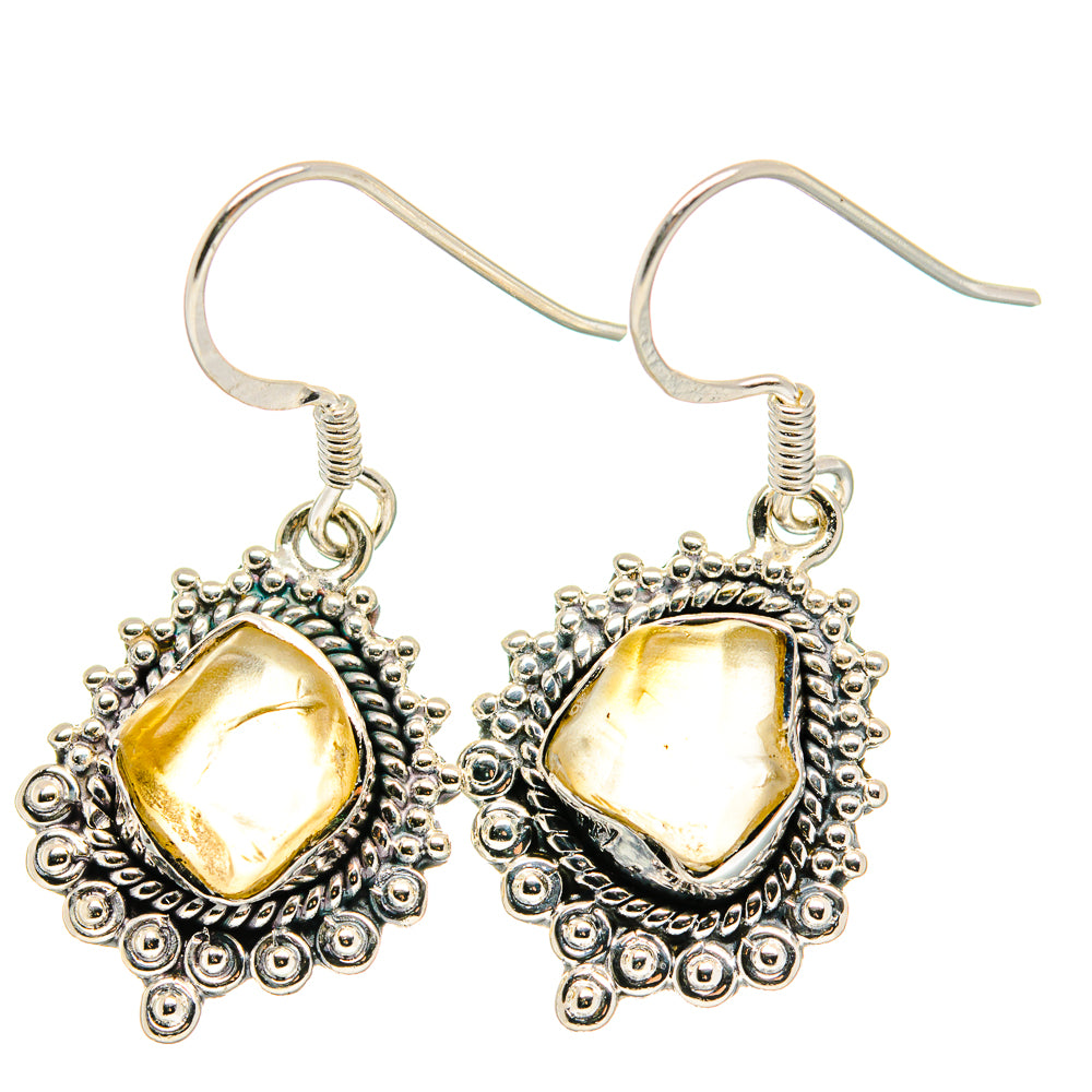 Libyan Glass Earrings handcrafted by Anasilvercos - EARR422628