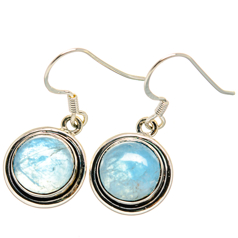 Aquamarine Earrings handcrafted by Anasilvercos - EARR422661