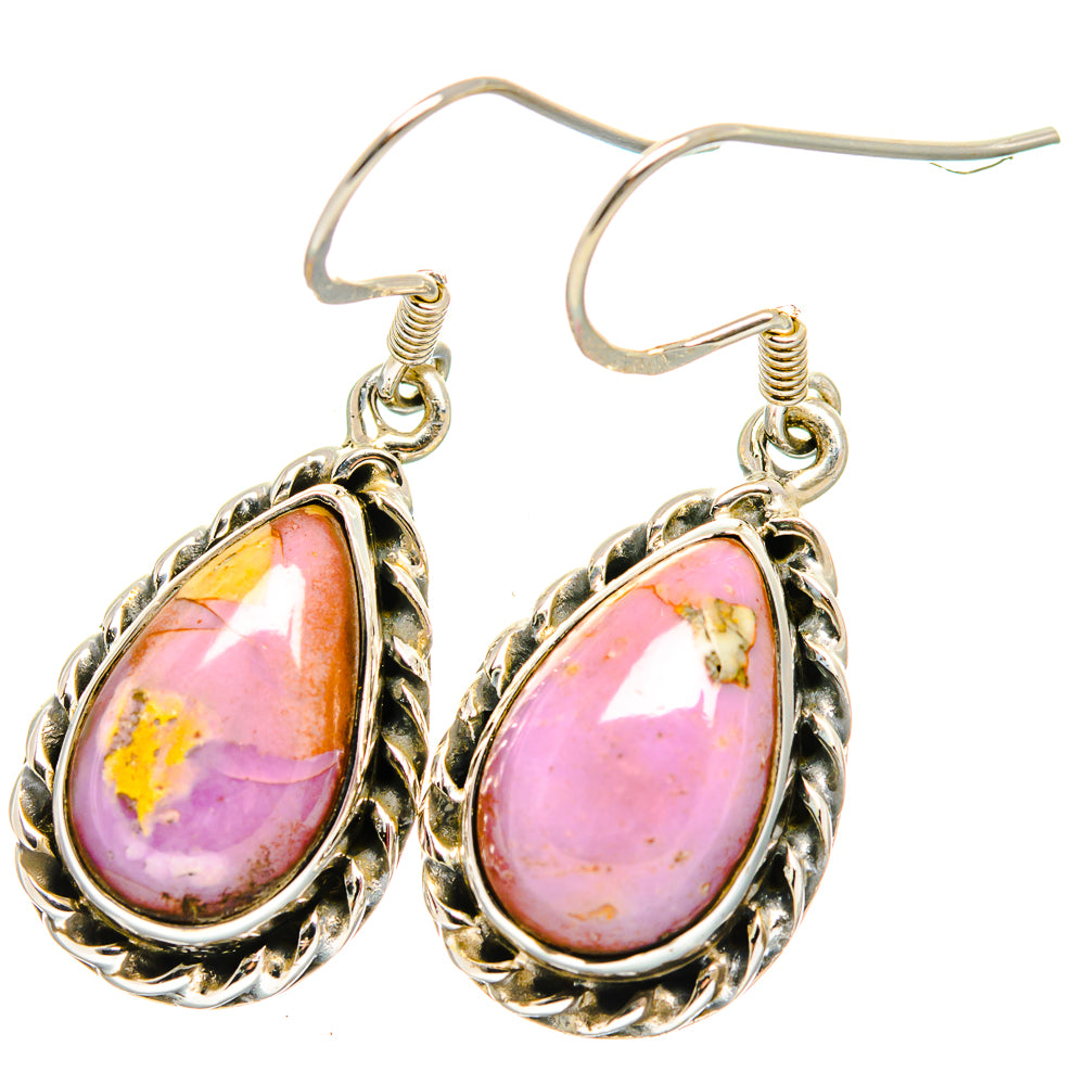 Phosphosiderite Earrings handcrafted by Anasilvercos - EARR422663