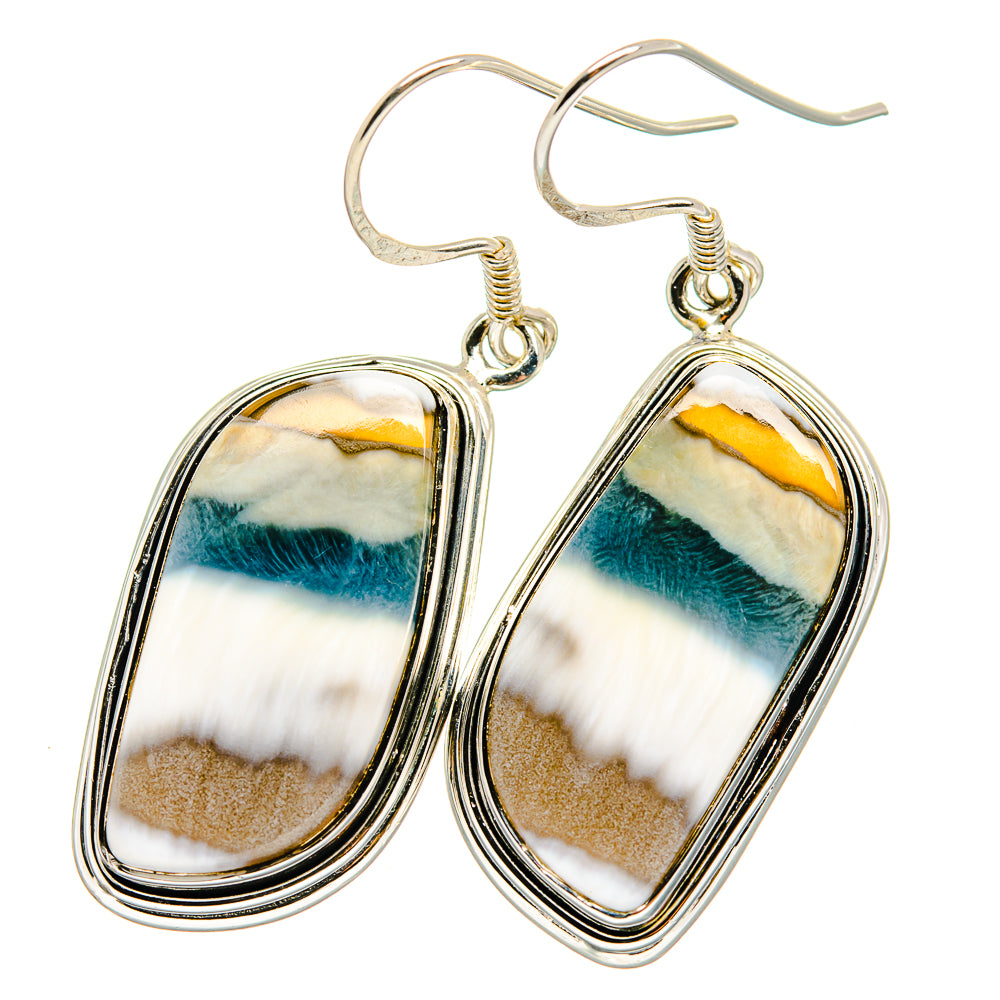 Owyhee Opal Earrings handcrafted by Anasilvercos - EARR422693