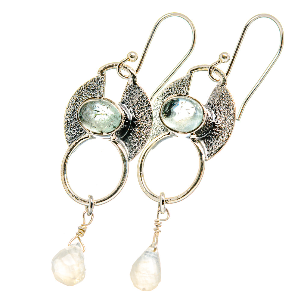 Aquamarine Earrings handcrafted by Anasilvercos - EARR422714