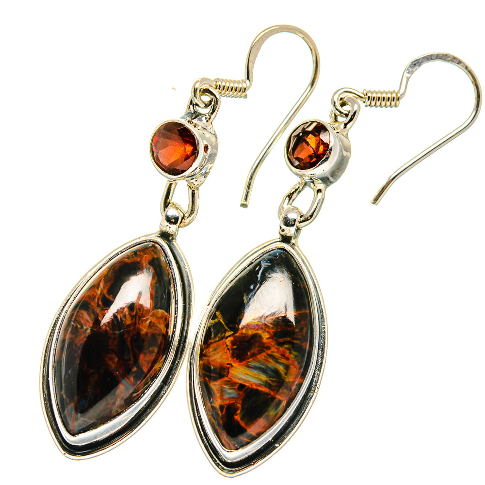 Pietersite Earrings handcrafted by Anasilvercos - EARR422762