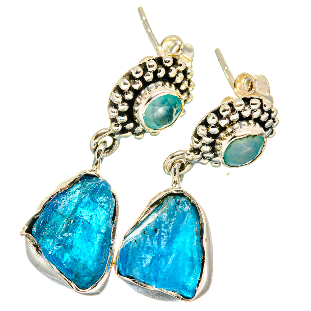 Apatite Earrings handcrafted by Anasilvercos - EARR422766