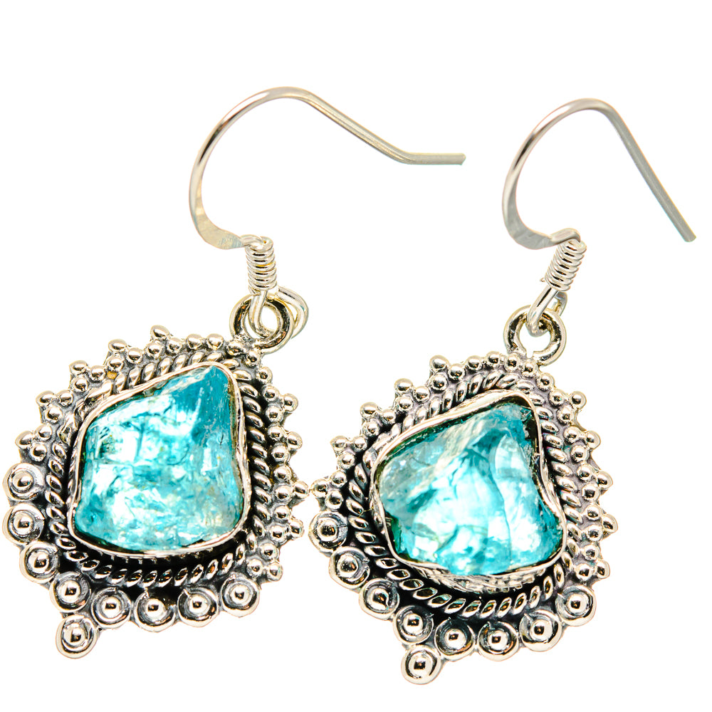 Apatite Earrings handcrafted by Anasilvercos - EARR422768