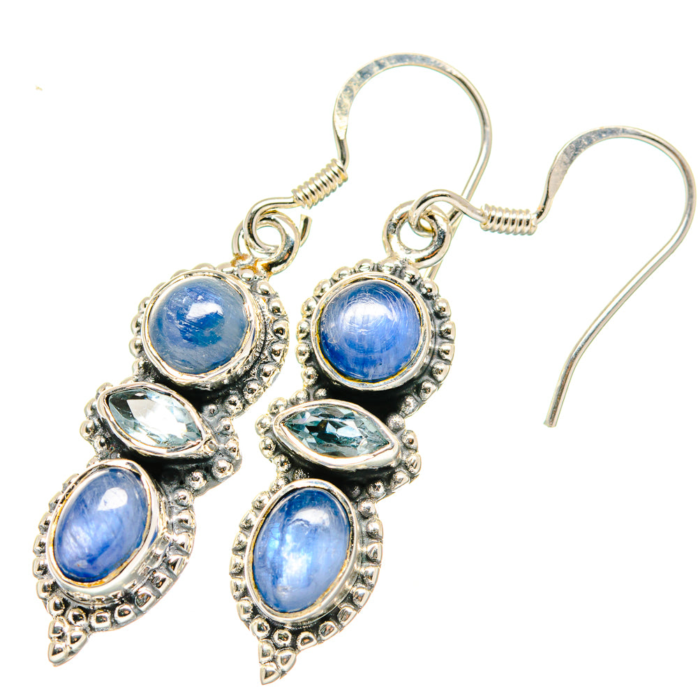 Kyanite Earrings handcrafted by Anasilvercos - EARR422770