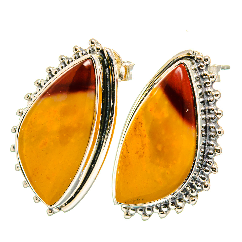 Mookaite Earrings handcrafted by Anasilvercos - EARR422776
